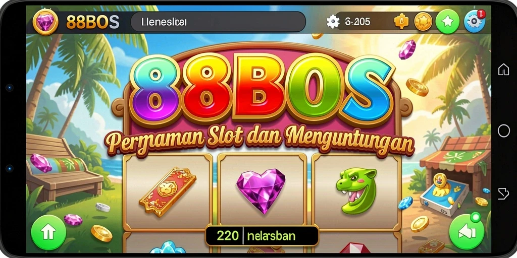 Screenshot utama 88BOS menunjukkan gameplay Slot yang seru dan mengasyikkan.