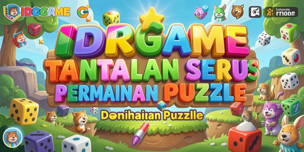 Tampilan seru gameplay puzzle yang penuh tantangan.