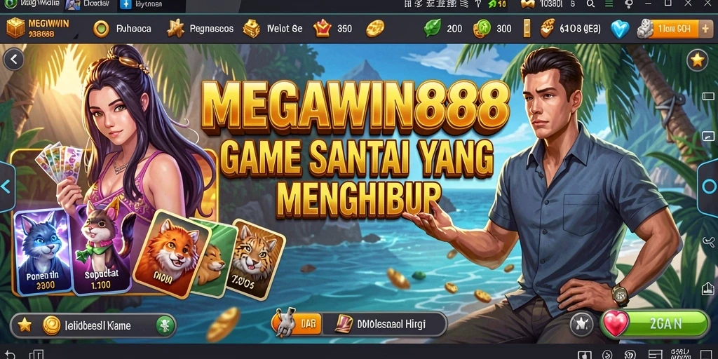 Tampilan menarik dari gameplay MEGAWIN888 yang menghibur.