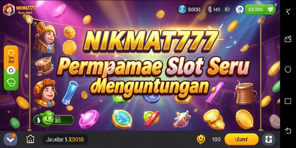 Tampilan menakjubkan dari gameplay NIKMAT777 yang menghibur.