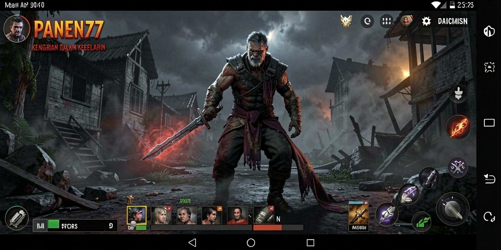 Tangkapan layar menyajikan suasana gameplay Horror yang mendebarkan.
